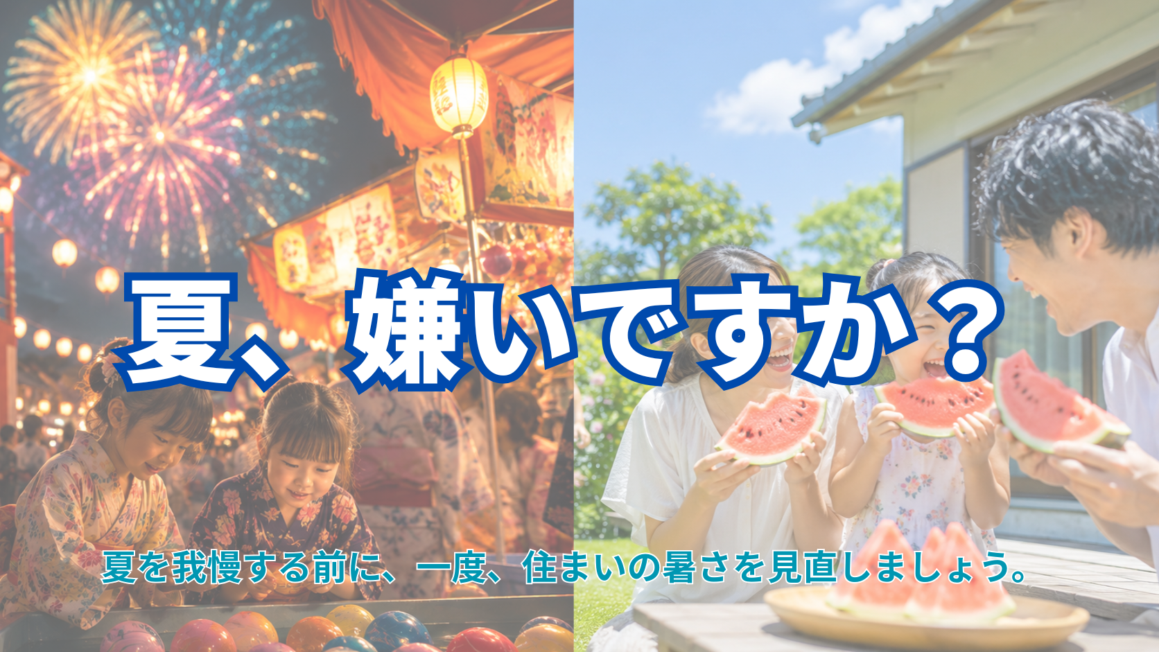 その、家の中の暑さ。原因は目の前の「壁」かもしれません