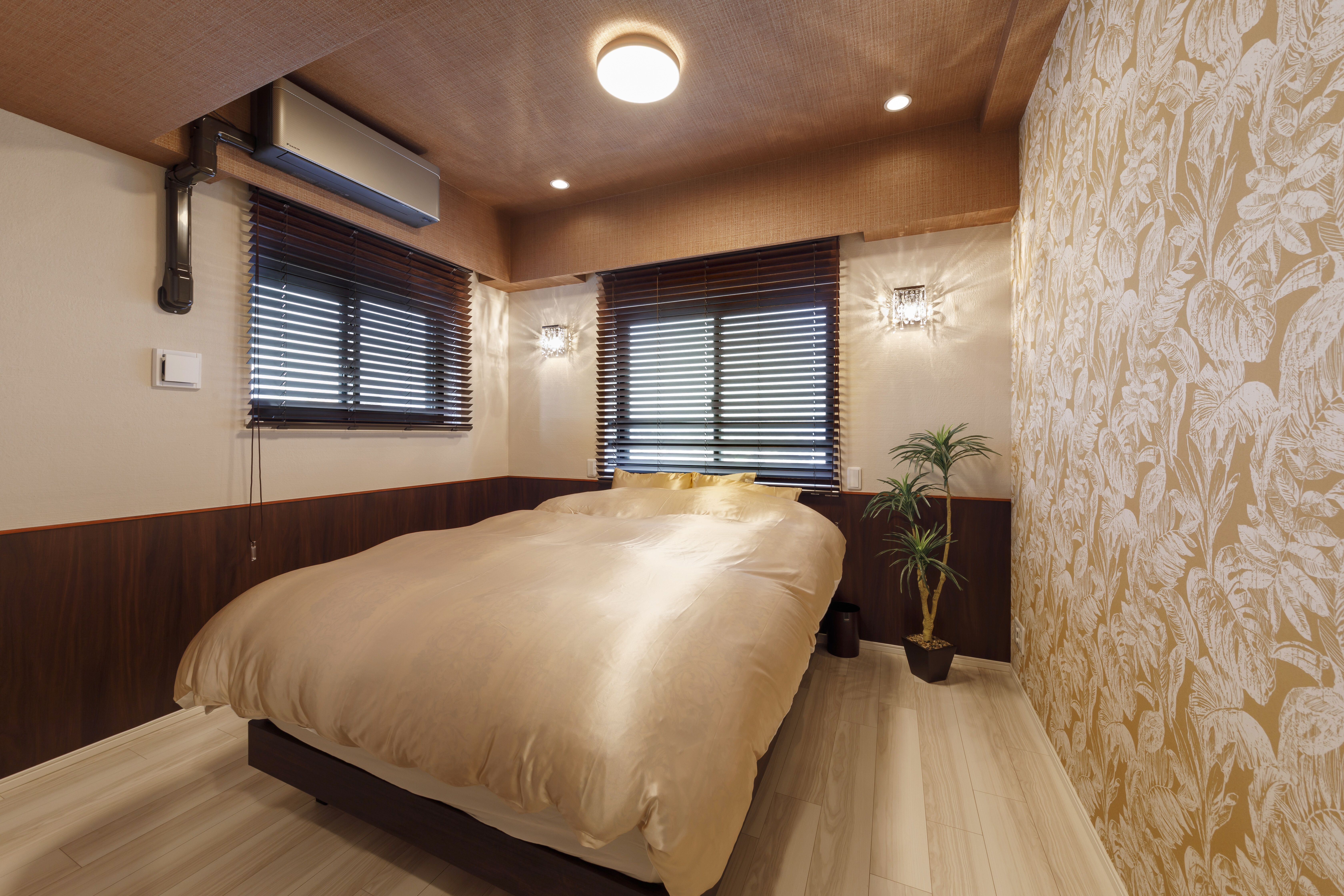 プライベートな寝室を極上Relaxな空間に