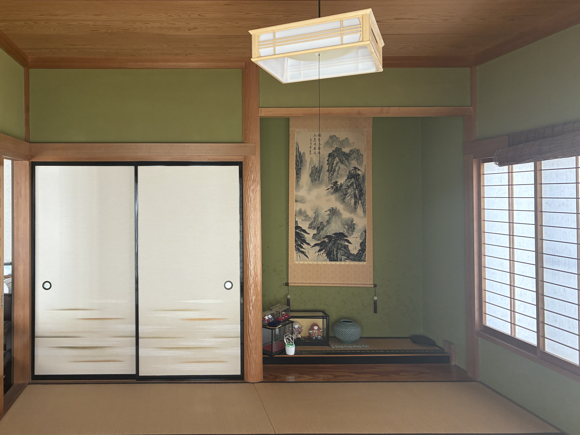 和室の塗り壁リフォーム施工事例｜純日本間を明るく上質な空間へ