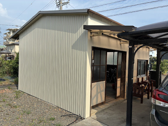 屋根・壁の板金張替